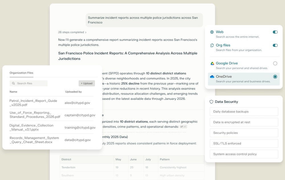 Perplexity for Public Safety Organizations